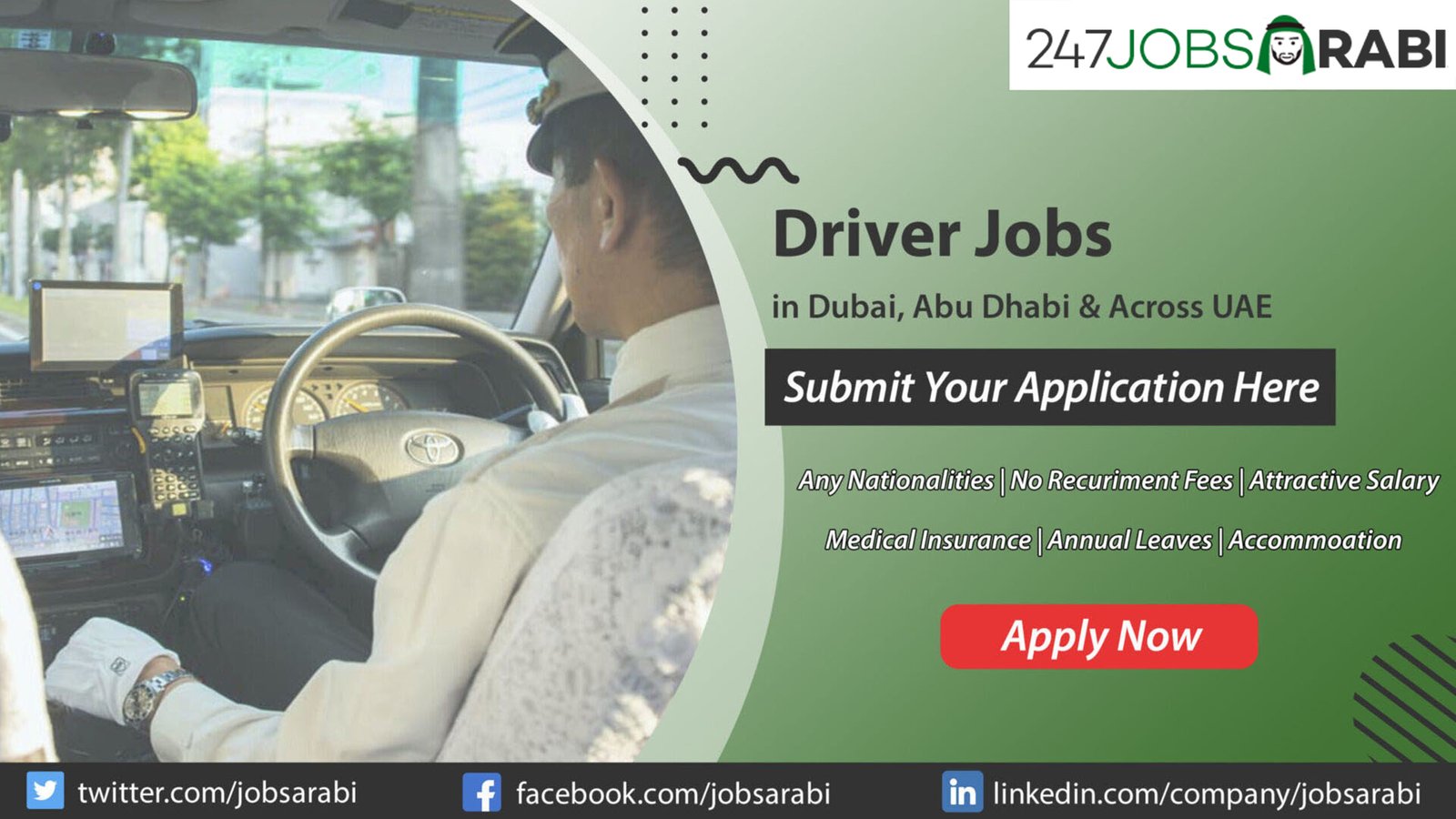 Driver jobs in Dubai